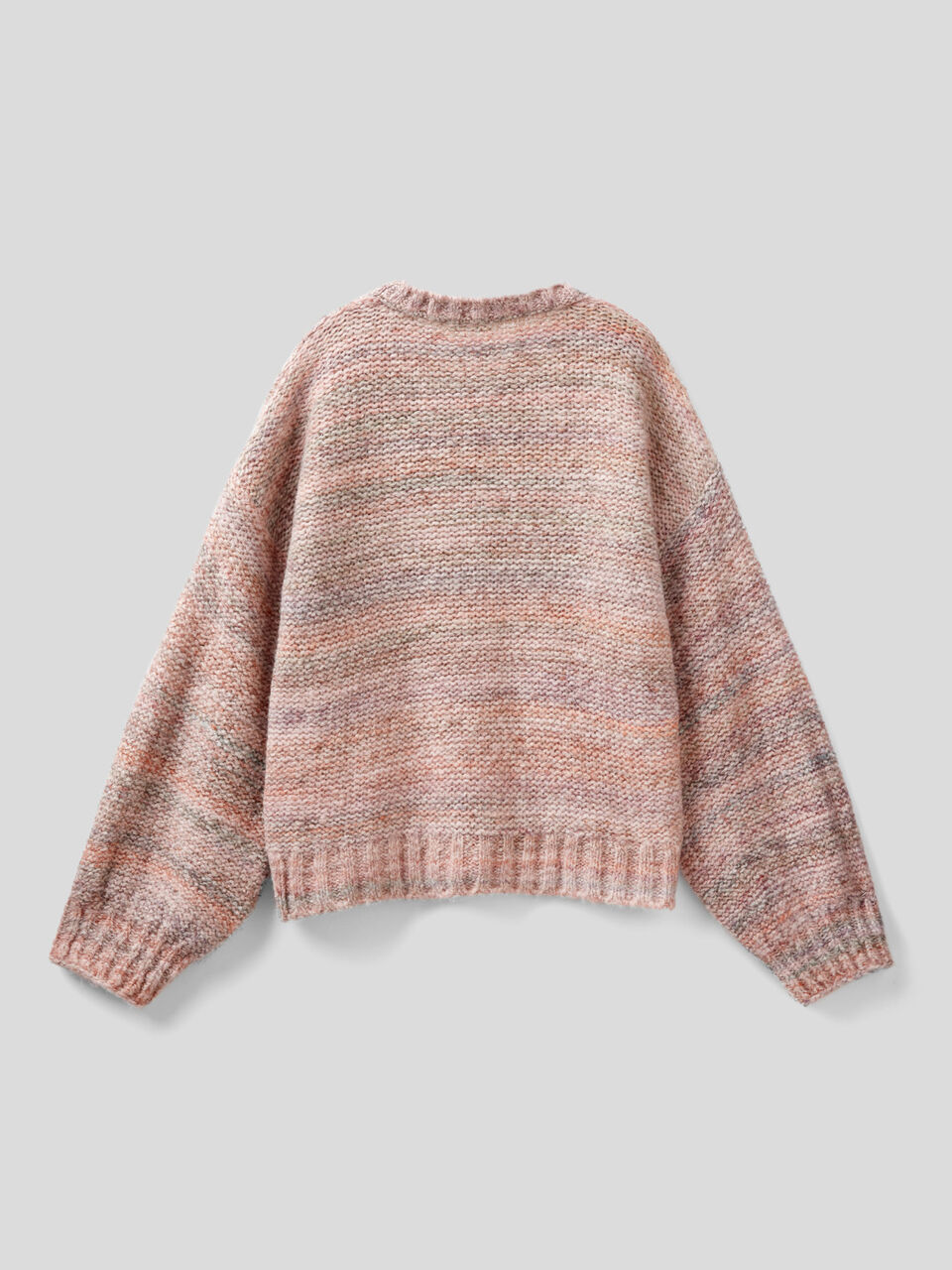 Multicolored boxy fit sweater image number 2