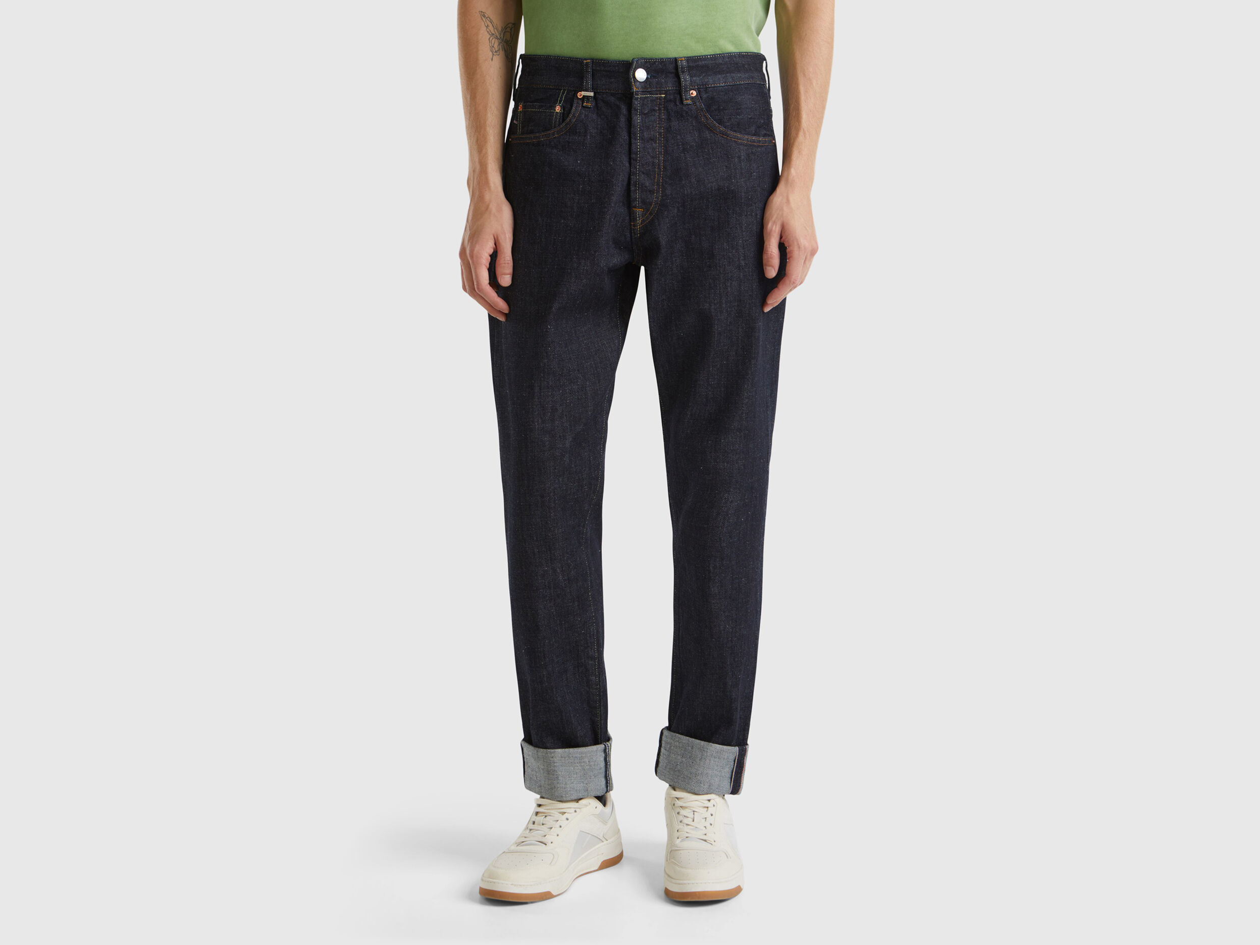 パンツ Nullus SS24 Selvedge denim frared cargo Nullus SS24 Selvedge denim frared cargo パンツ