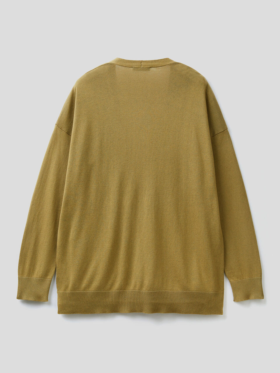 Cardigan in cotton blend with pockets image number 2