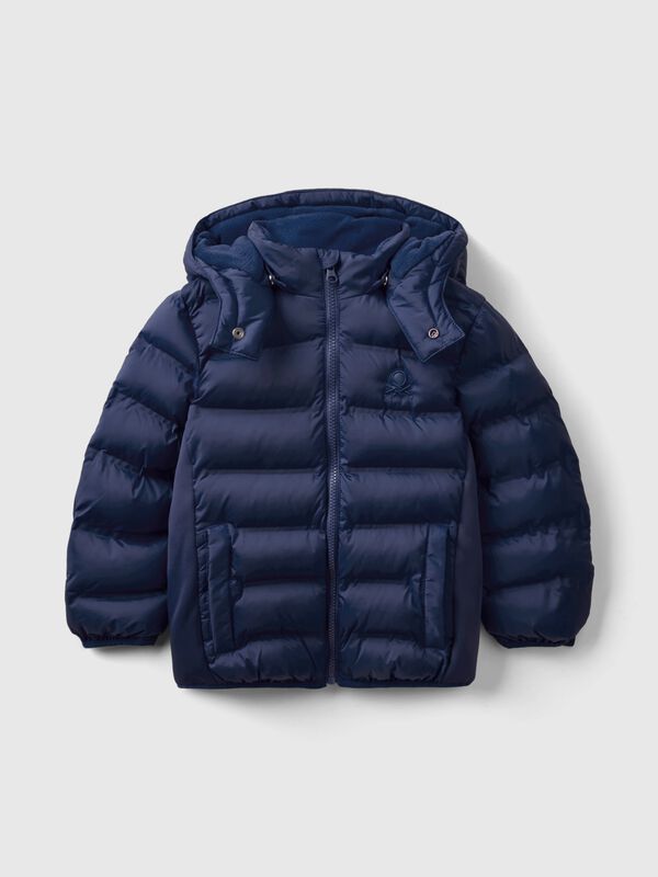 Jacket with neoprene details Junior Boy