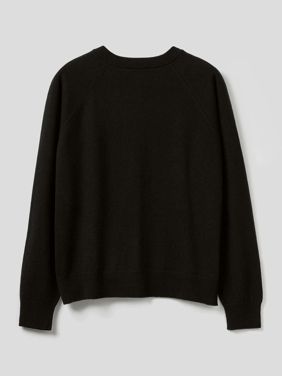 Crew neck cardigan image number 2