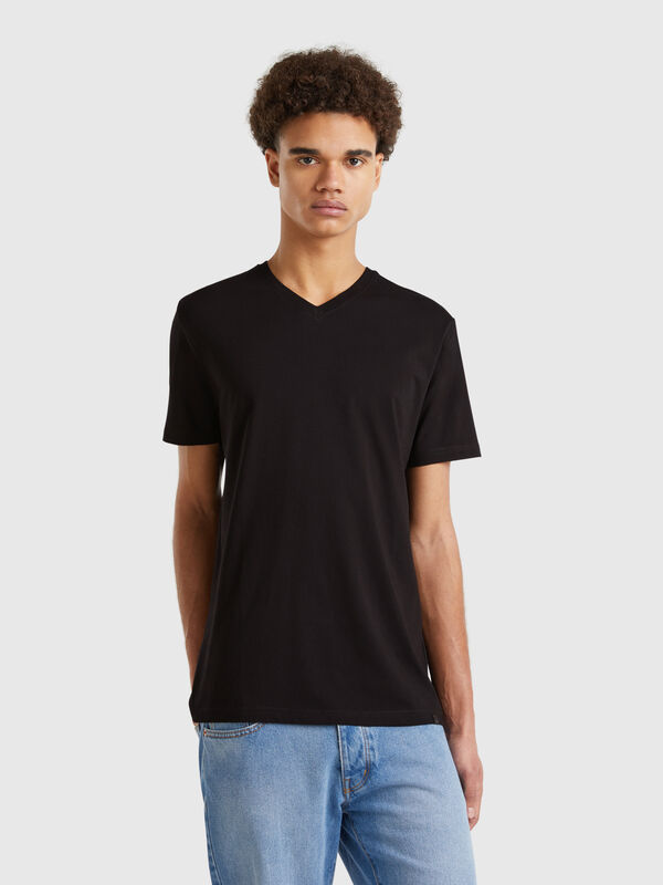 Long fiber cotton t-shirt Men