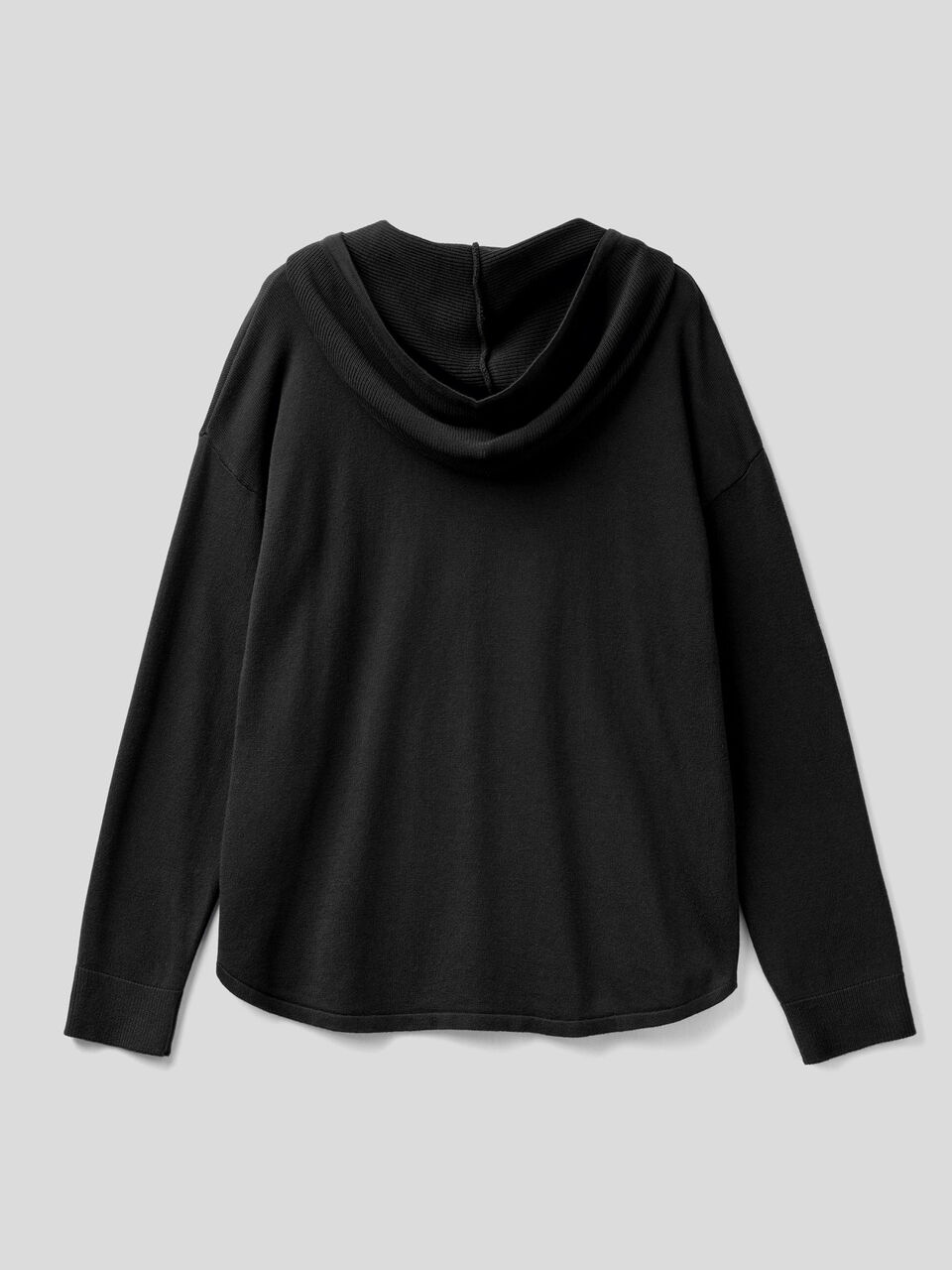 Sweater with hood in Modal® blend image number 2