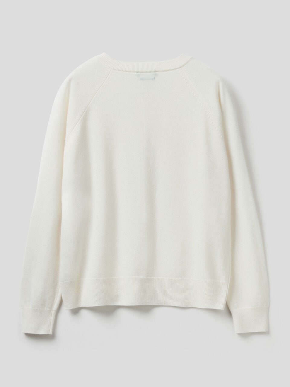 Crew neck cardigan image number 2