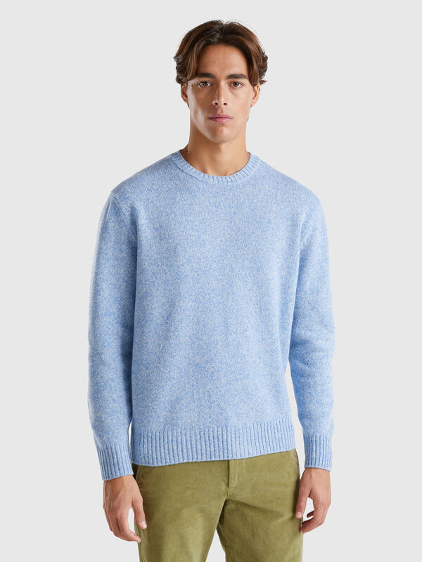 Sweater in Shetland wool Men