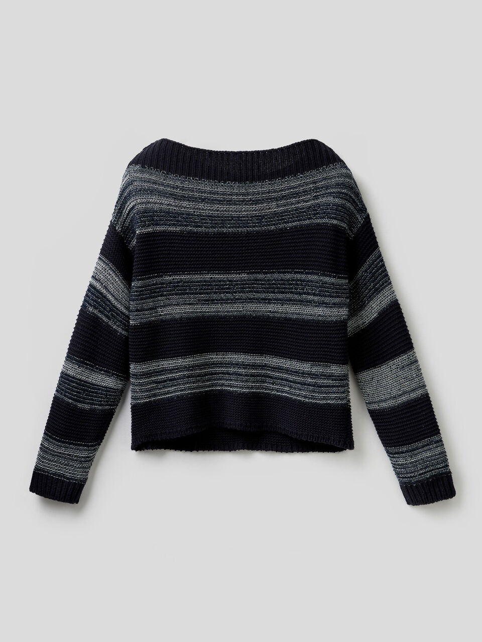 Striped sweater with sequins image number 2