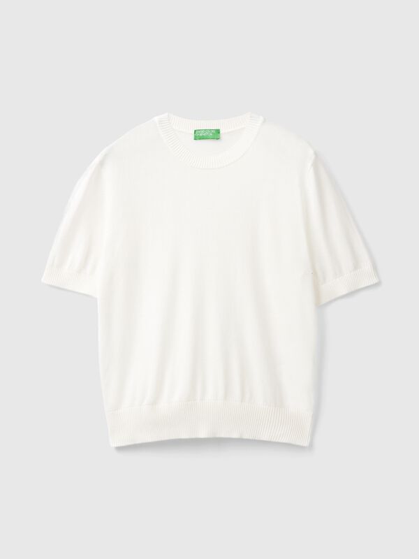 Short sleeve sweater Women