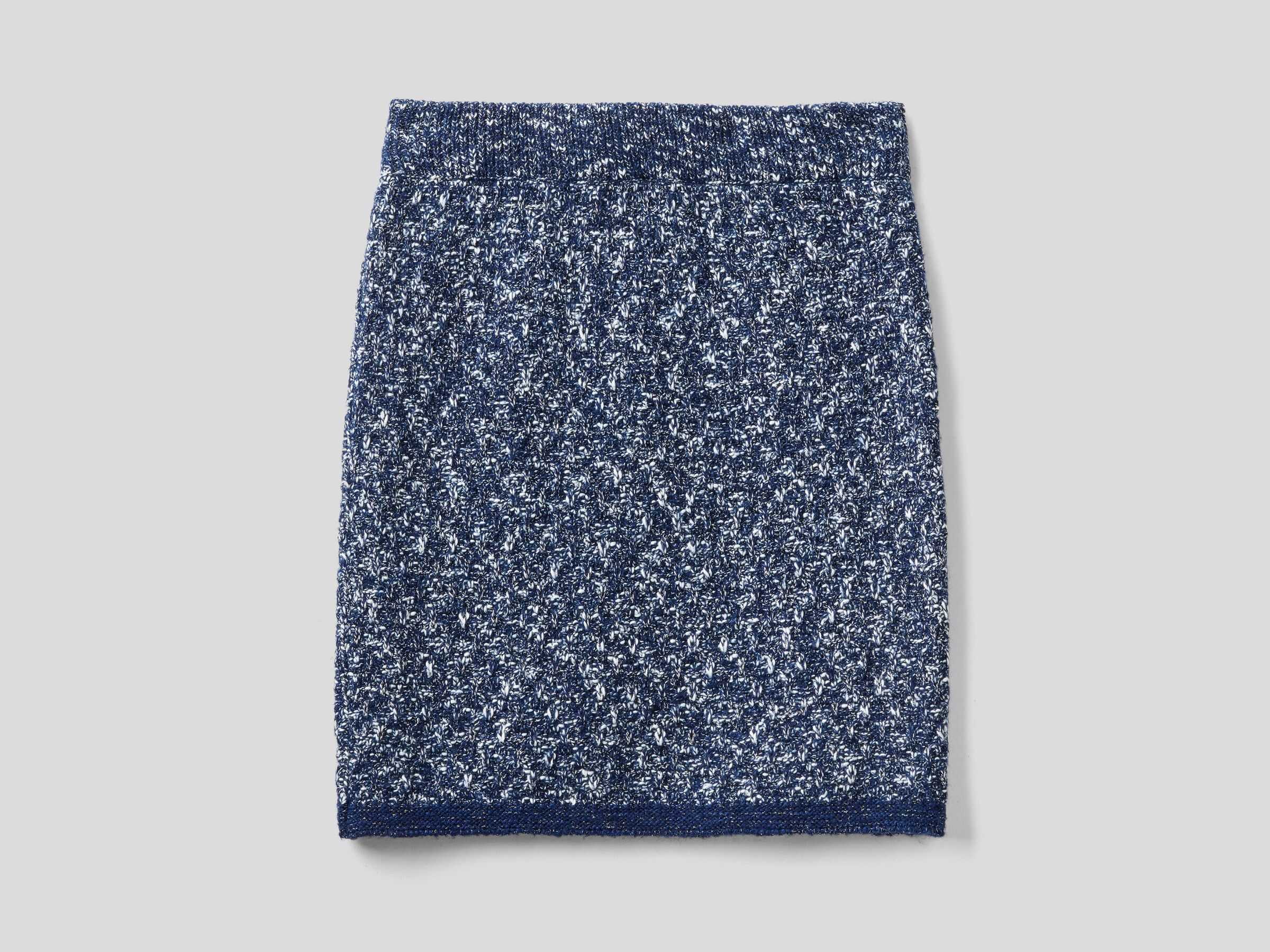 Knit skirt with lurex image number 5