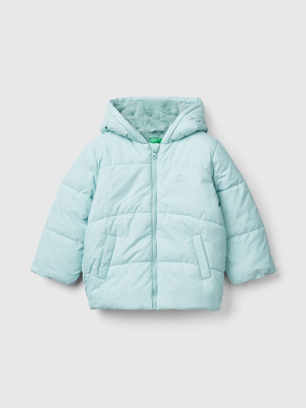 Padded jacket with hood Junior Girl