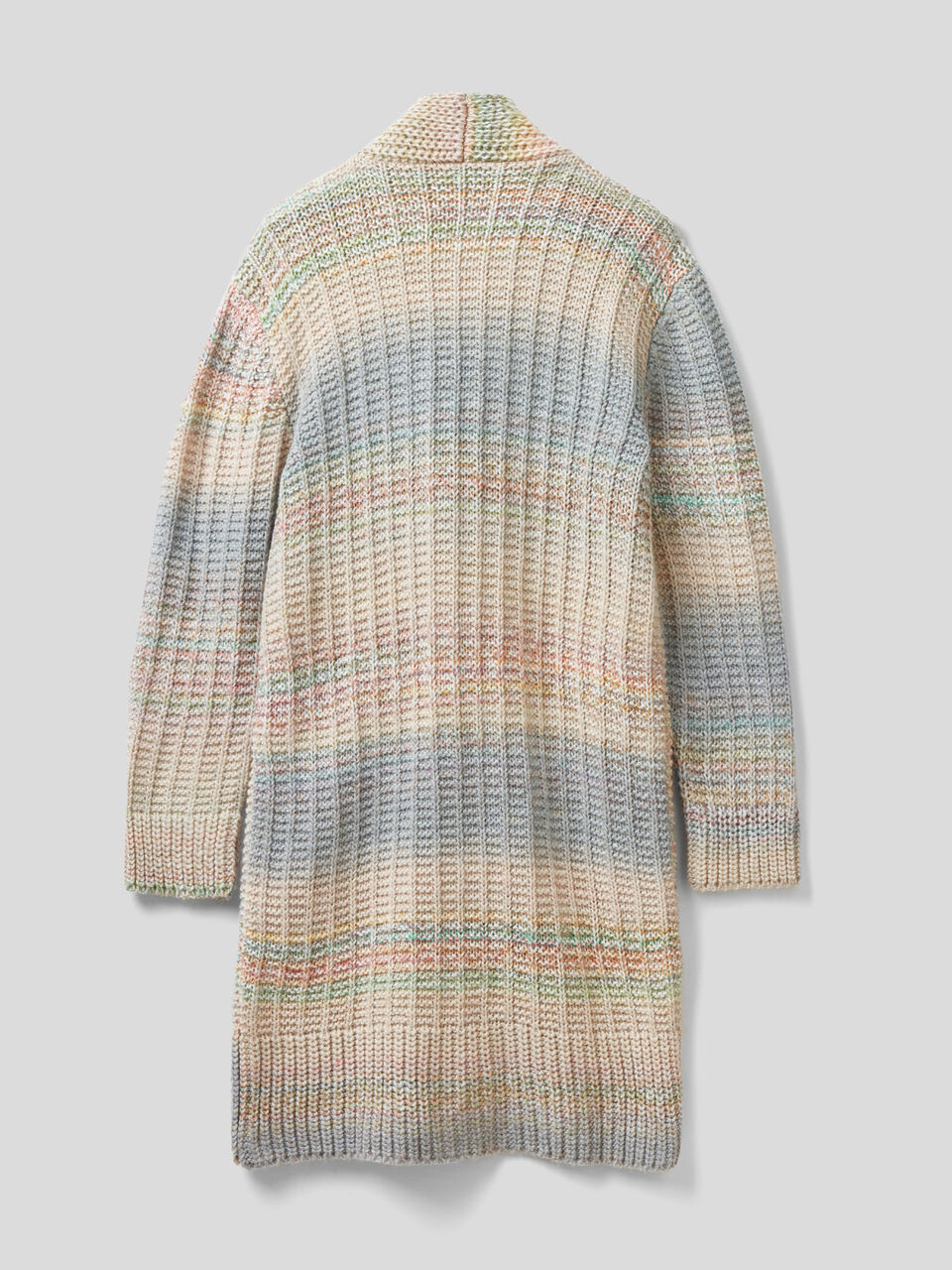 Faded knit coat image number 2