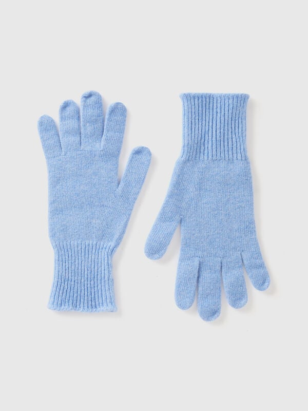 Gloves in pure Merino wool Women