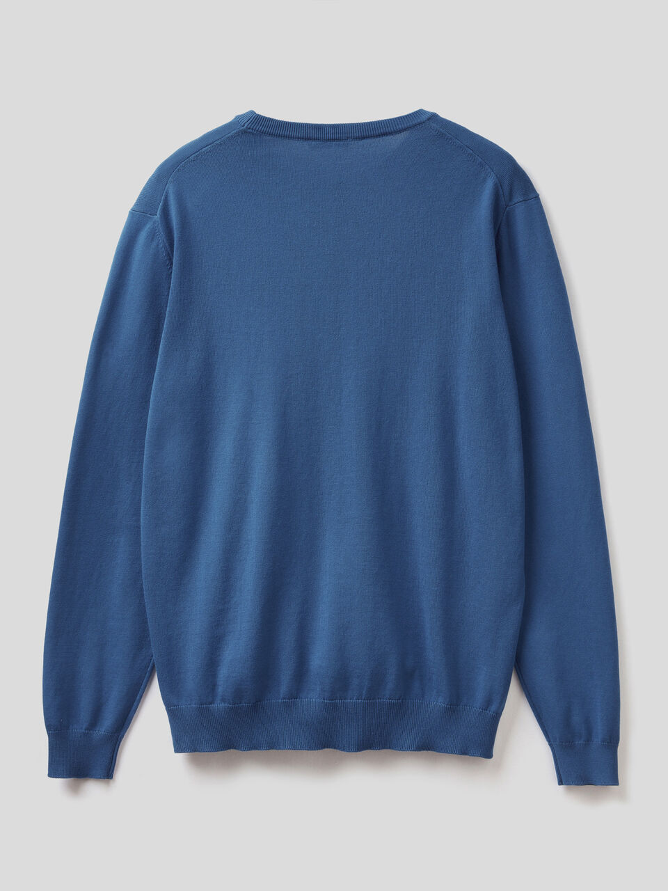 100% cotton crew neck sweater image number 2
