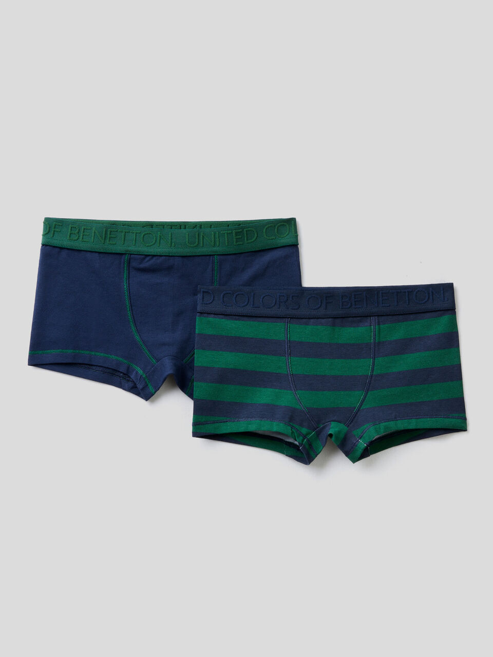 Two pairs of boxers in stretch cotton image number 1