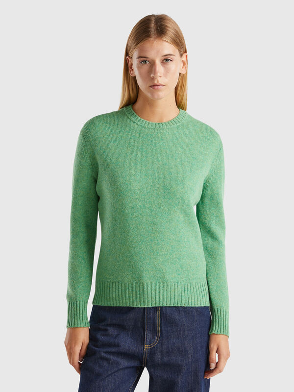 Sweater in pure Shetland wool Women
