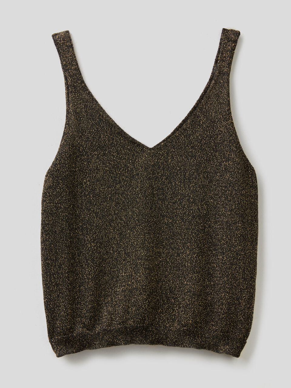 Knit top with lurex image number 1