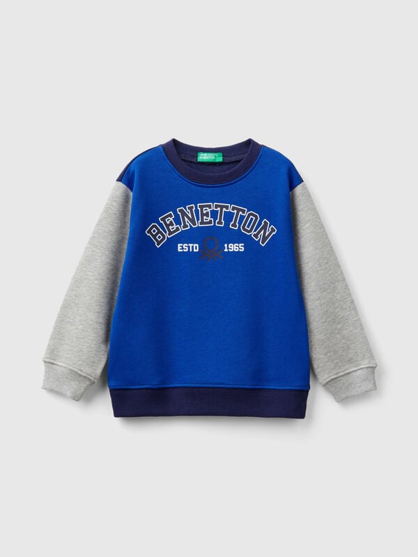 Sweatshirt in 100% organic cotton Junior Boy