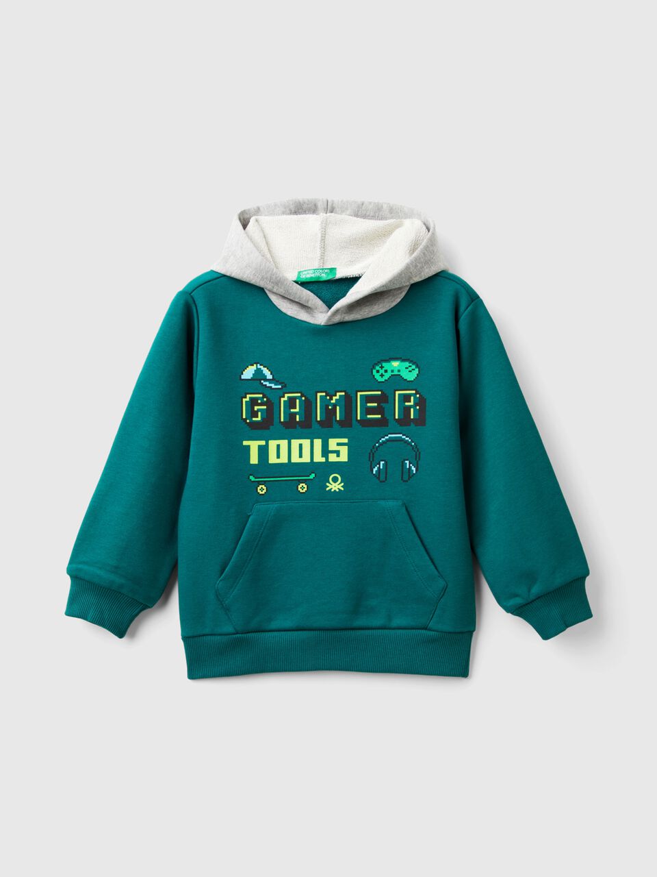 SWEATER W/HOOD Junior Boy image number 1
