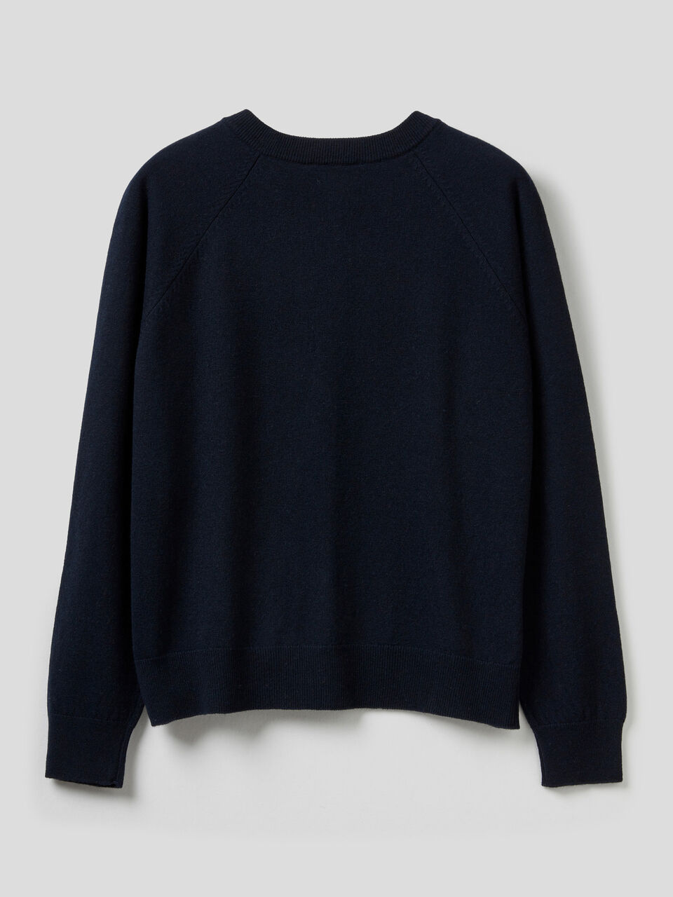 Crew neck cardigan image number 2