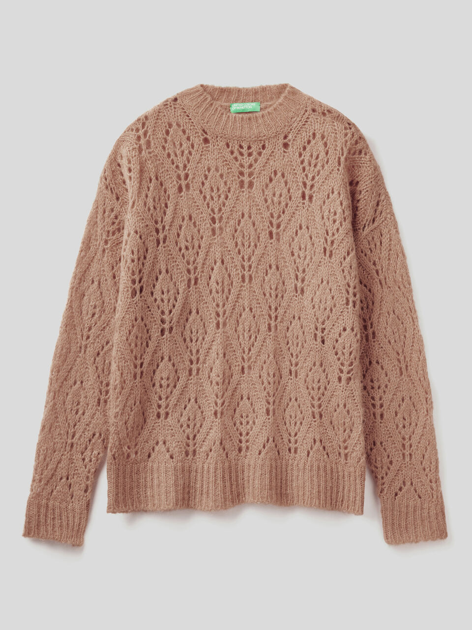 Lace look sweater image number 1