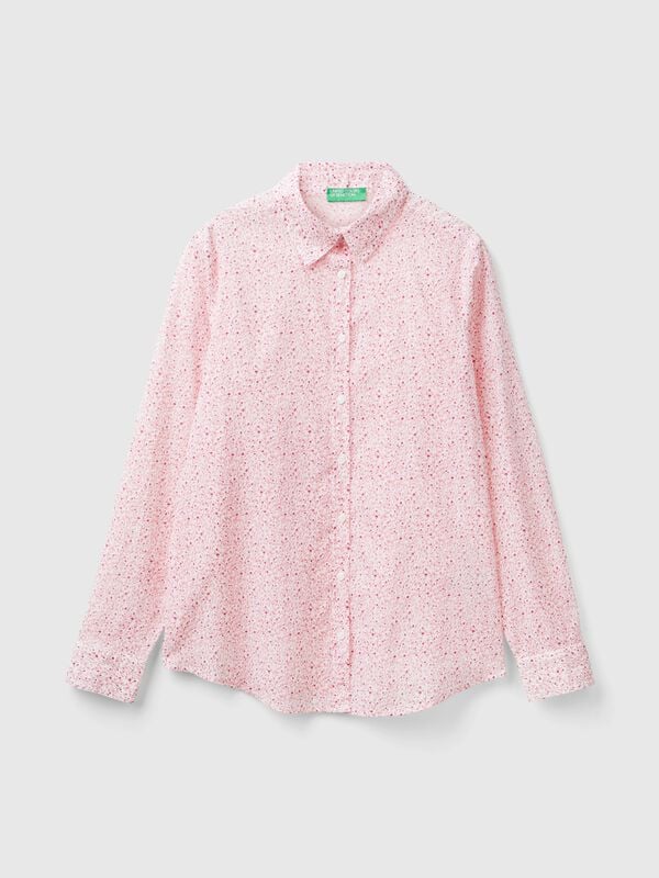 100% cotton patterned shirt Women