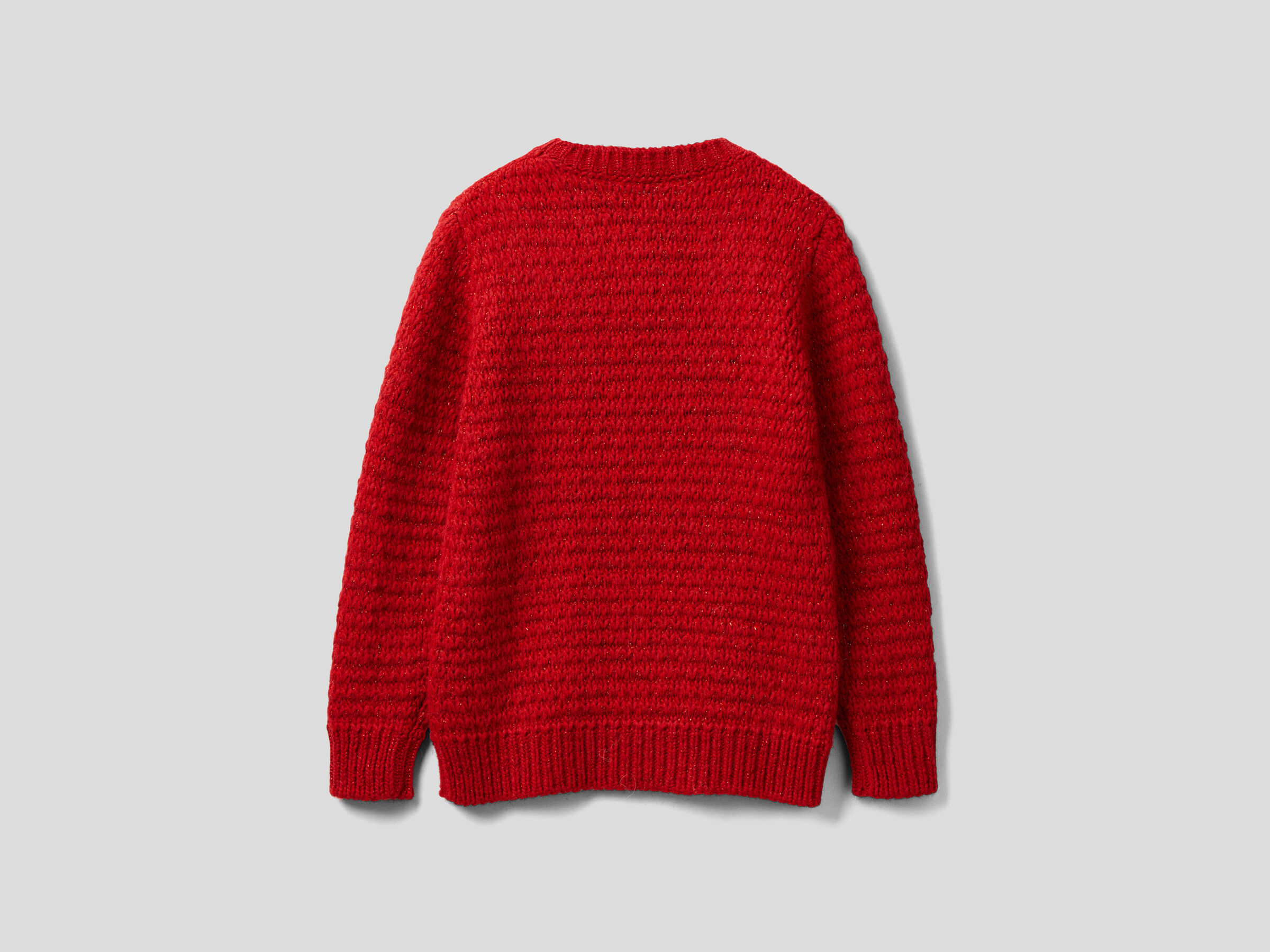 Knit sweater with lurex image number 5