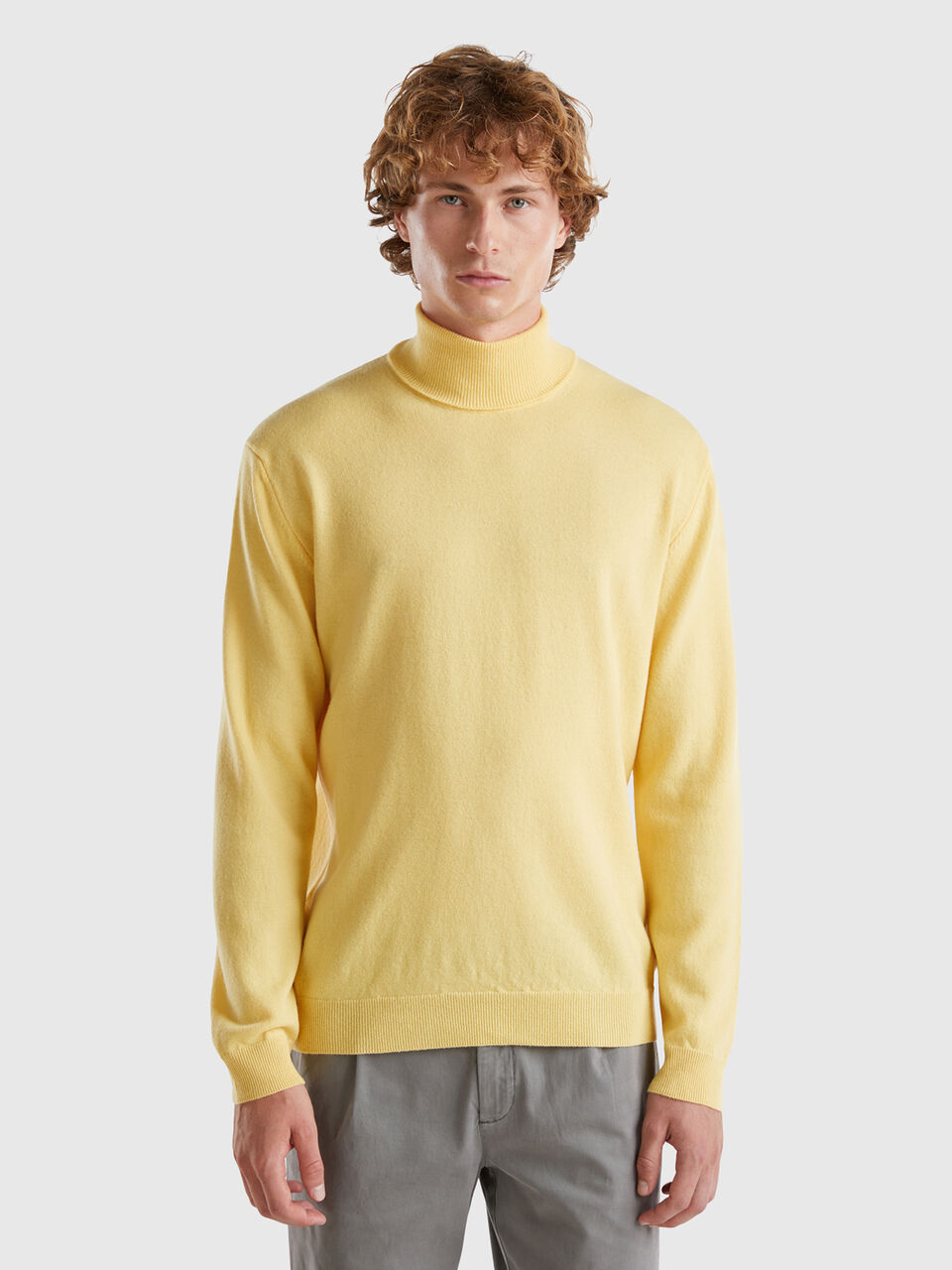 TURTLE NECK SWEATER Men image number null
