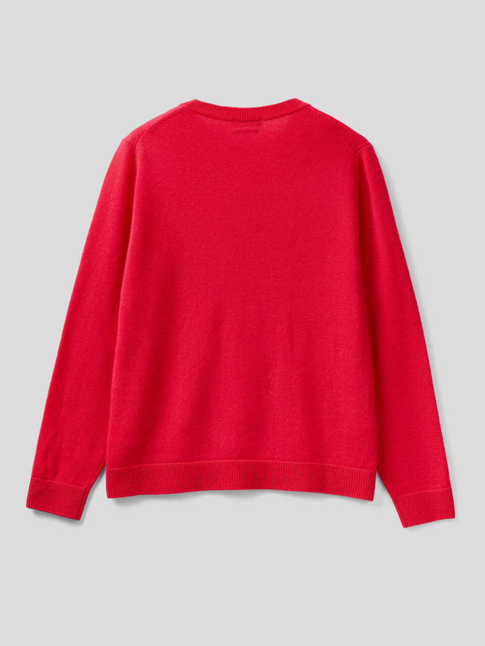 Crew neck sweater in pure cashmere image number 2