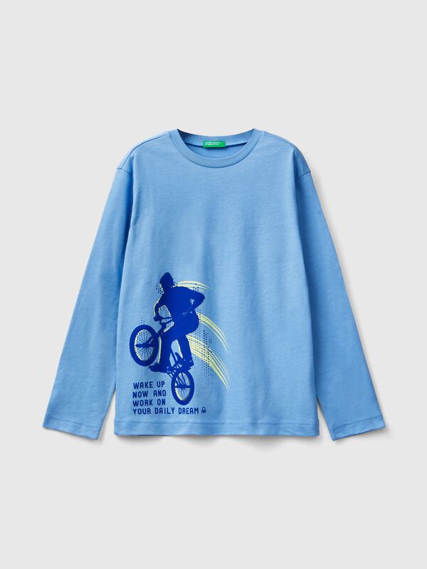 Long sleeve t-shirt with print Junior Boy