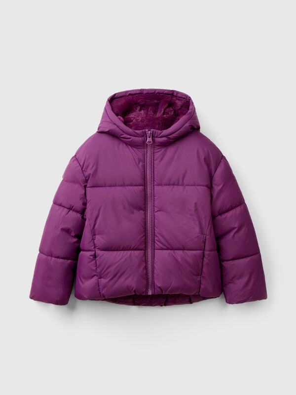 Padded jacket with hood Junior Girl