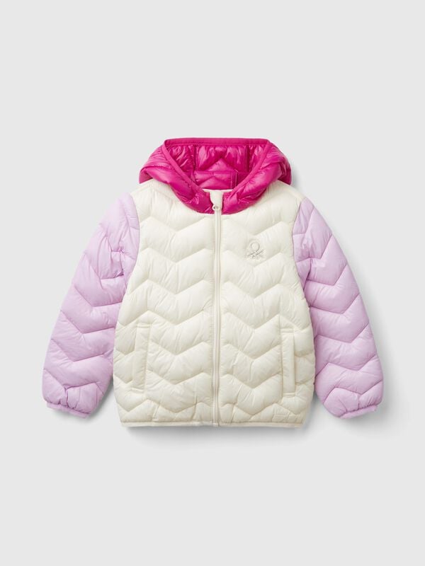 Padded jacket with hood Junior Girl