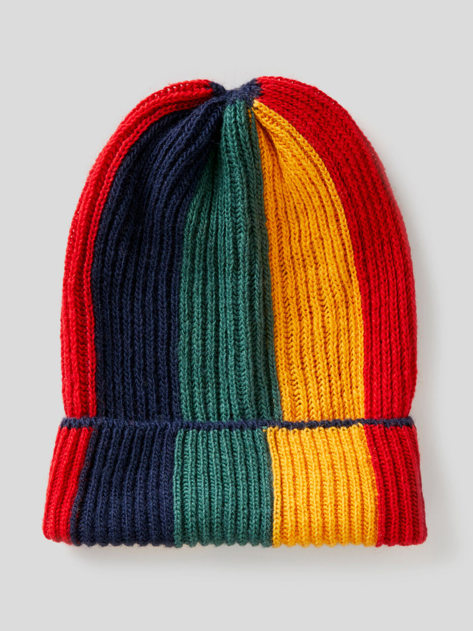 Hat in wool blend with inlays image number 1