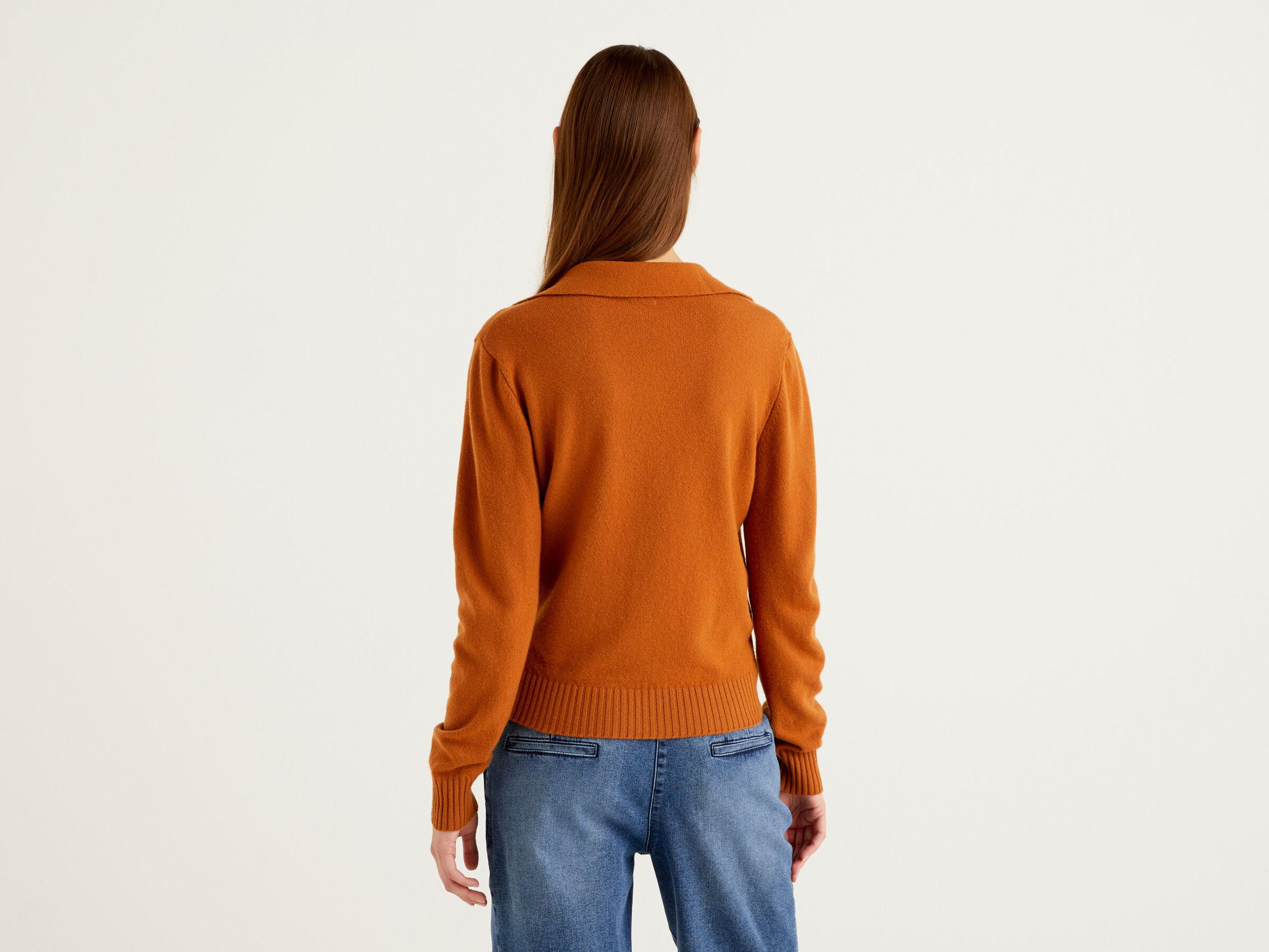 Polo in wool and cashmere image number 2