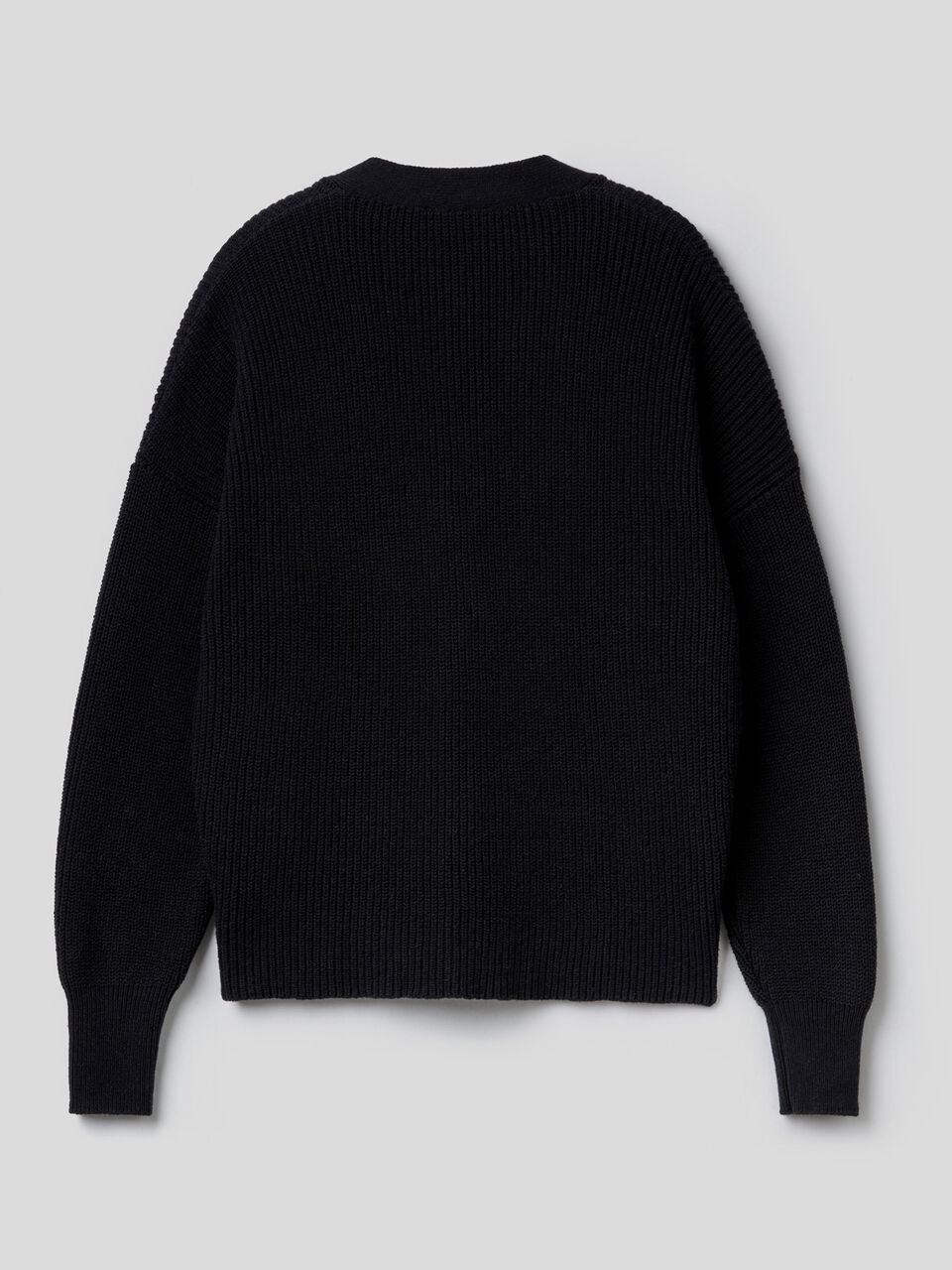 Cardigan in recycled cotton blend image number 2