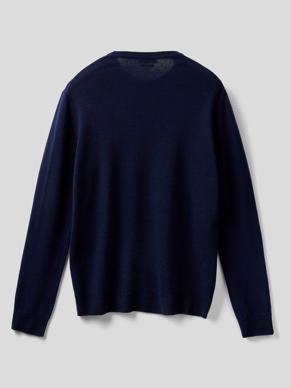 Crew neck sweater in pure virgin wool image number 2