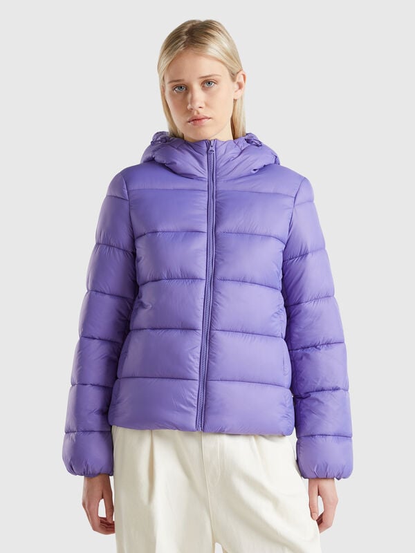 Padded puffer jacket with recycled wadding Women