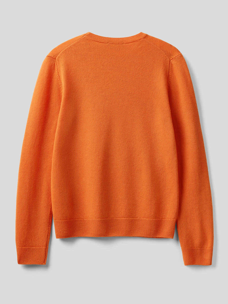 Crew neck sweater in pure virgin wool image number 2