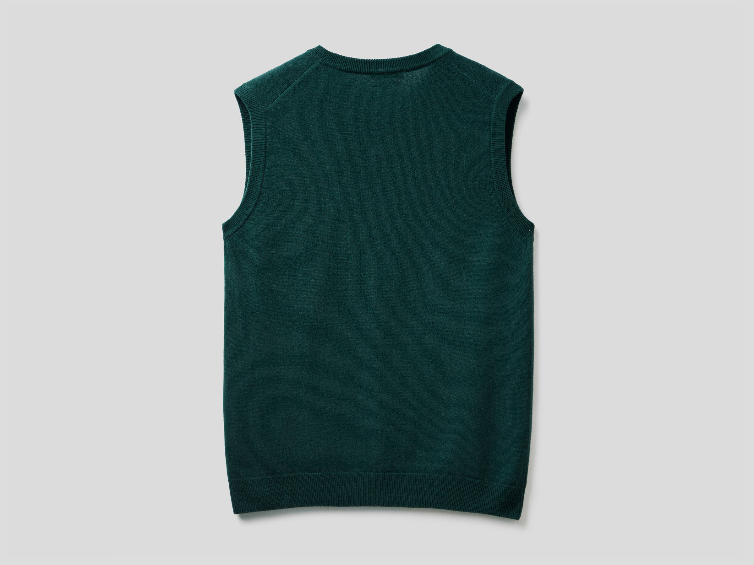 Vest in pure Merino wool image number 5