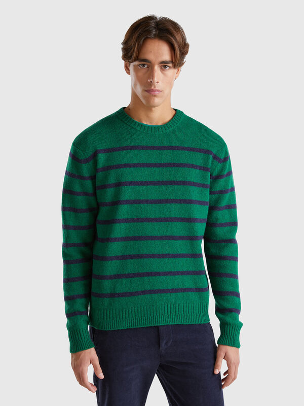 Sweater in pure Shetland wool Men