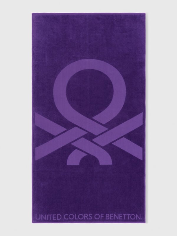 Jacquard beach towel