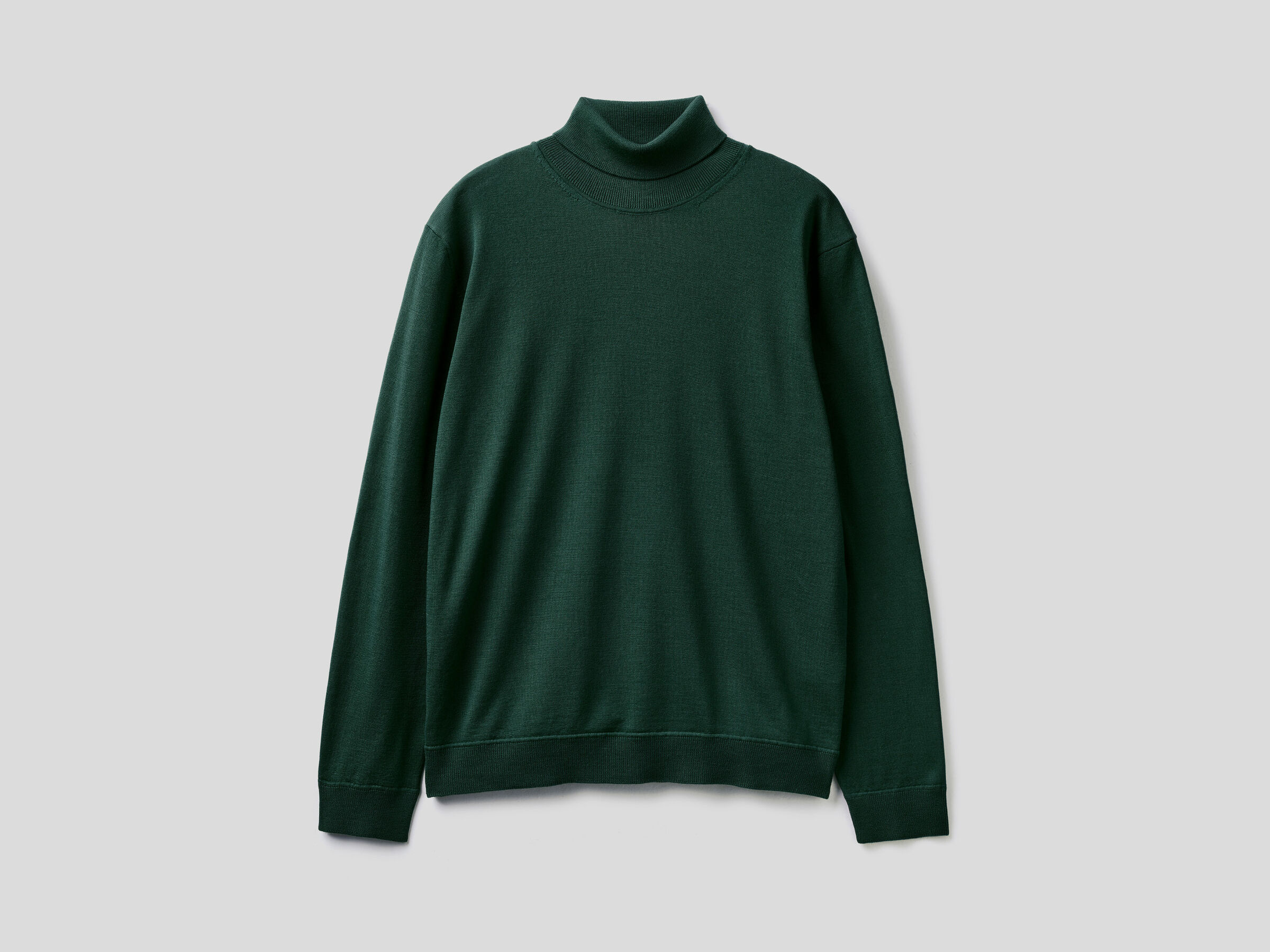 Turtleneck in pure virgin wool image number 4
