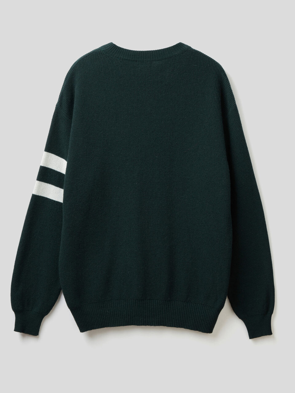 Sweater in cashmere and wool blend image number 2