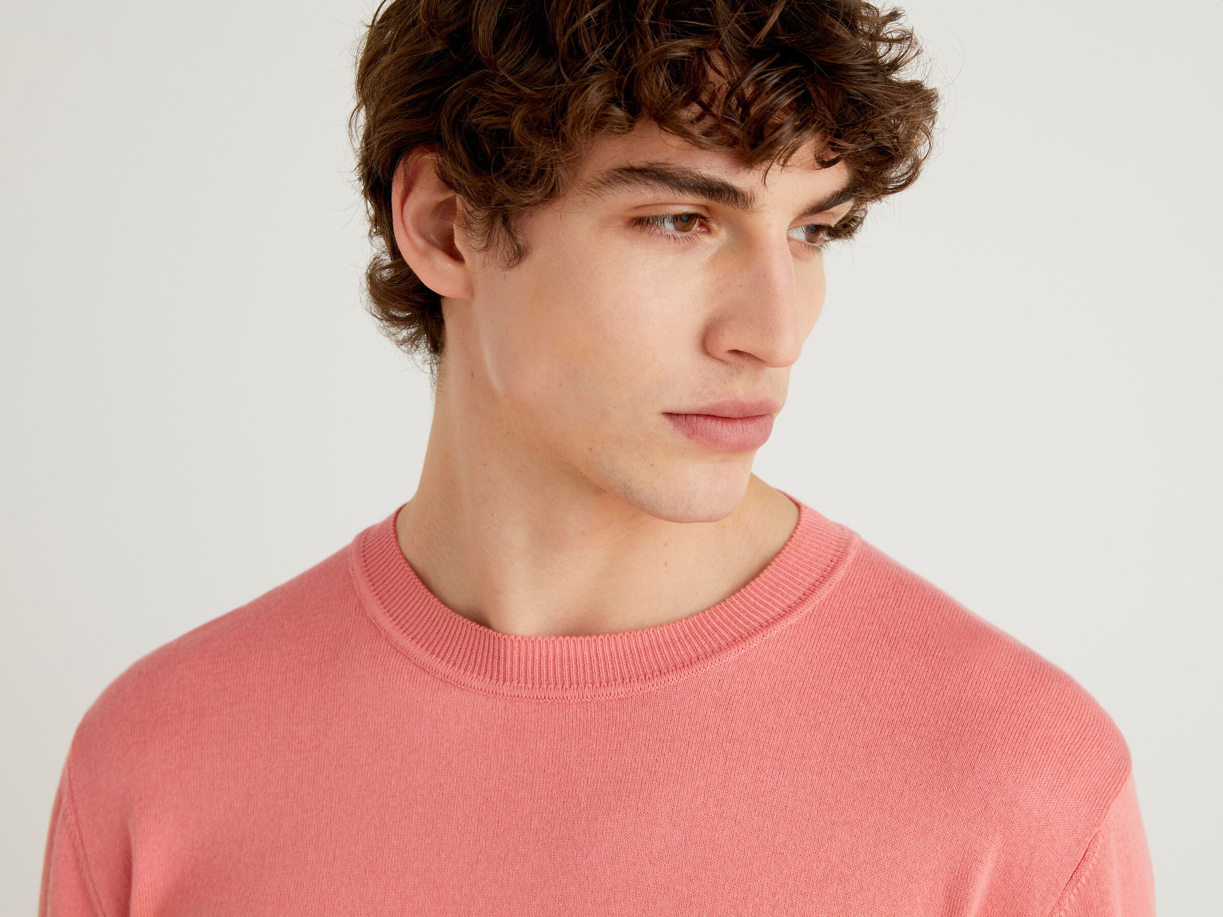 Sweater in warm cotton image number 3
