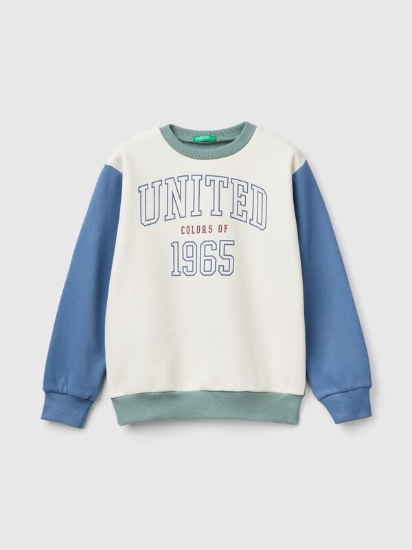 Warm hoodie with logo Junior Boy
