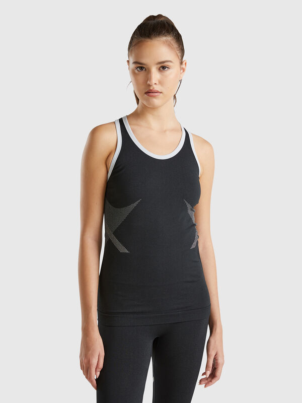 Seamless sports tank top Women