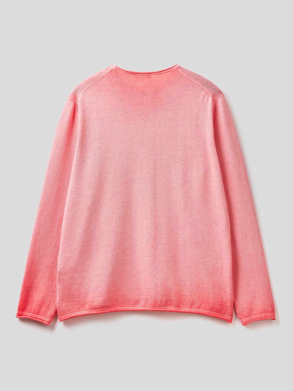 Sweater with raw cut finish image number 2