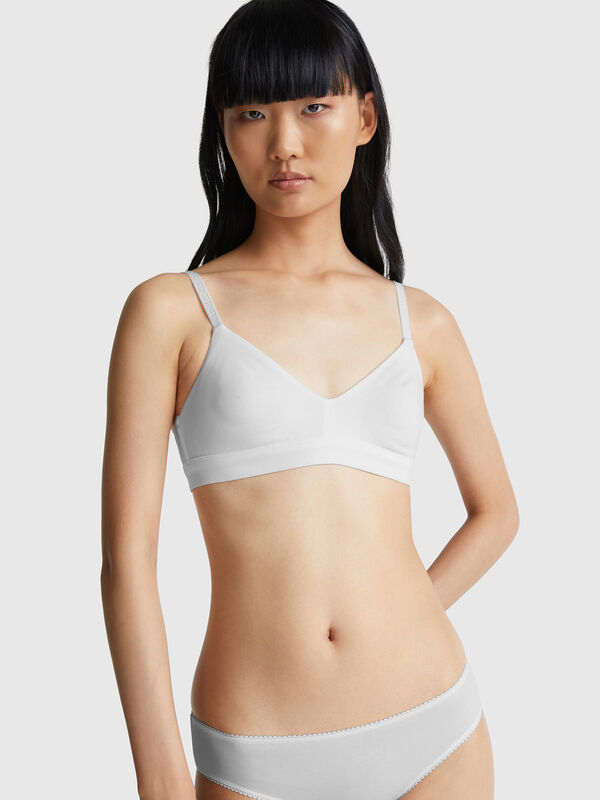 Triangle bra without padding Women