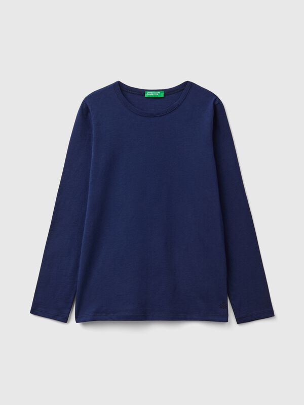 Long sleeve t-shirt in organic cotton Junior Girl