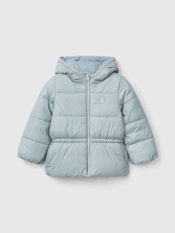Nylon jacket with hood Junior Girl