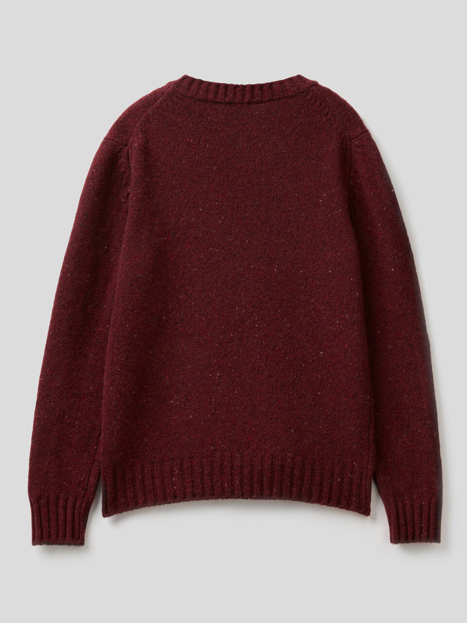 Sweater in wool and viscose blend image number 2