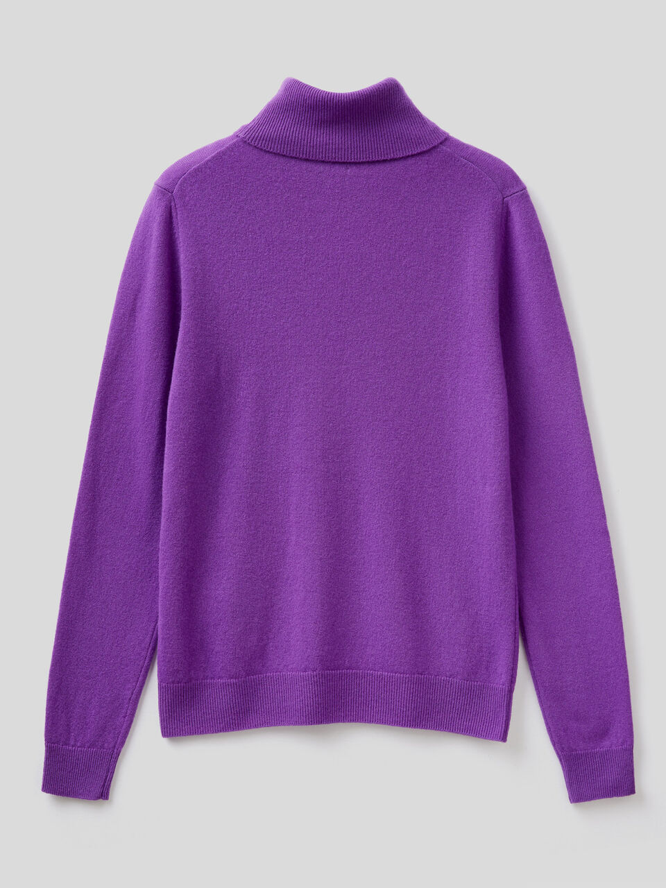 Turtleneck sweater in pure virgin wool image number 2